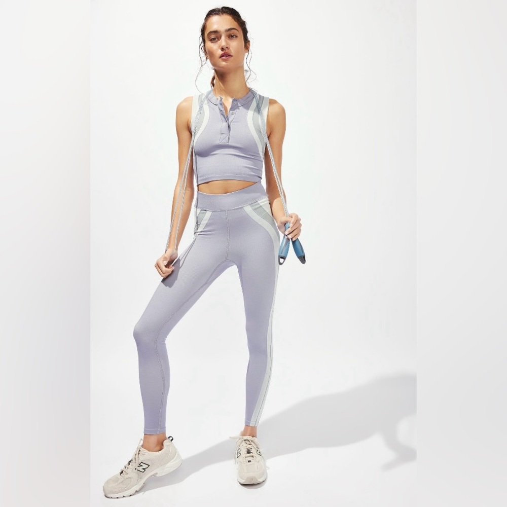 Free People X FP Movement Free Kick Leggings in Trailblazer Combo NWT